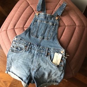 Denim Overalls
